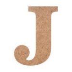 Wood Arial J 6MM
