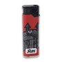 Torch Lighter Gas - Assorted Print - Black & Red - Assorted Print