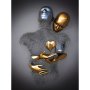 1PC Frameless Canvas Poster Romantic Golden And Silvery Thread Lovers Metal Sculpture Wall Art - Perfect For Living Room And Bedroom Decor - Home