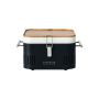 Cube Portable Charcoal Braai Graphite - Hbcubeg
