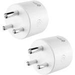 Connex Smart Wifi Plug Round 16A Twin CC-P1004