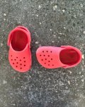 Crocs In Pink Size 4