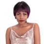 Joedir Pink Mix Color Machine Made Brazilian Human Hair Wig For Women Jgigi