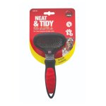 Dual Slicker Brush For Short Medium Double Coats - Large