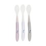 B-soft Spoon Set 3 Pcs Grey White Pink