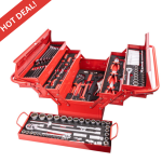 Tork Craft Mechanics Cantilever Tool Box 172 PC 6 X Tray 470 X220 X230 Mm TCTB172