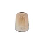 Beige Stockholm Glass Vase - 18CM