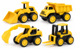 Construction Truck Set 4 Piece