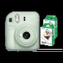 Fujifilm Instax MINI 12 Mint Green Instant Film Camera Combo 1