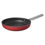 Smeg All Hobs None-stick Frying Pan 28 Cm Diameter Red