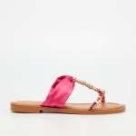 Athena 14 Flat Sandal - Fuchsia - Fuchsia 7