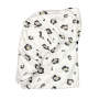 Babes & Kids Little Acorn 2 In 1 Moses Basket Fitted Sheet / Changing Mat Cover - Leopard Print