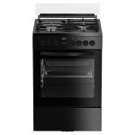 Defy DGS679 600MM Black Dualmaster Gas Electric Cooker