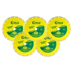 D Tech Diamond Blade Segmented Std. 230 X 22.23 Mm Bulk 5 PC DT20230 5 B