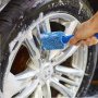 Car Wash Portable Microfiber Wheel Tire Rim Brush Car Wheel Wash Cleaning For Car With Plastic Handle Auto Washing Cleaner Tools