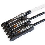 Nail Brush Holder Black No Brushes