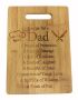 Recipe For Dad Cutting Board