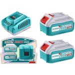 Total Tools Kit Battery & Charger 5.0AH 20V 3PCS