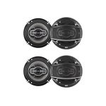 Audio Trinity & Tech Online Exclusive 2 Pairs KBT-1687S 6.5 Coaxial Speakers 400W Speaker Bundle 4 Speakers