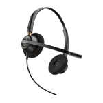 Polo Poly Encorepro 520 Binaural Headset With Quick Disconnect 783P7AA