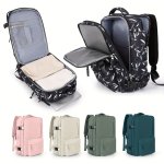 Unisex Lightweight Travel Backpack Airline Approved Carry On Backpack Luggage Storage Backpack Leisure Daypack For Weekender Out