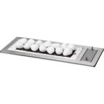 Drop-in Gas Fireplace - 800 Stainless Steel Facia