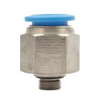 AirCraft Pu Fitting Straight Stud W o-ring 12MM-1 8" M