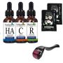 Face Serums Set-hyaluronic Acid & Vitamin C & Retinol Derma Roller Masks