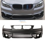 Bmw E90 3 Series F80 M3 M4 Style Front Bumper Plain 05-09