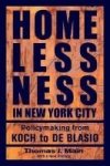 Homelessness In New York City - Policymaking From Koch To De Blasio Paperback