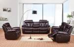 LUX Comfort Reclining Sofa - Ultimate Relaxation - Black