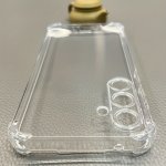 Suitable For Samsung A15 Case 5G 4G Thickened Airbag A05 A35 Shockproof Clear Soft Phone Case Suitable Transparent Back Cover Ca
