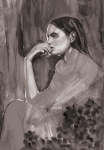 Memory Lane Bronze Art Print - A2