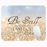 Waterproof Mouse Pad - Psalm 46:10 Giftalot