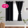 Versatile Insulated Blackout Curtains With Grommets - Perfect For Bedroom & Living Room Solid Colors Easy Care