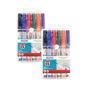 2 Pack Of 6 Slimline Whiteboard Markers 12 Markers Total