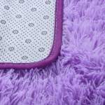 Smte Fluffy Rug Purple With Keychain