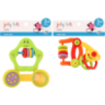 Rattle Set 2-PACK 3 Months + Colour May Vary