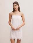 Haven Lace Trim MINI Dress - 18 Pink Whisper