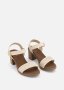 Smart Foam Ankle Strap Slingback Block Heel Sandals