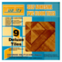 Brown Self Adhesive Pvc Floor Tiles 9-PACK