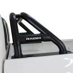 Toyota Hilux GD6 Sports Bar Single Cab Black 4 Bend Design For