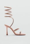 Aloha-a Strappy Heel - Medium Brown