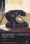 York Notes Companions: Modernist Literature - 1890-1950 Paperback