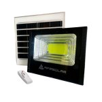 100W Cob LED Solar Flood Light & Remote 6000K - Afrisolar