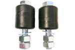 GA33 Gate Nylon Guide Rollers Pair