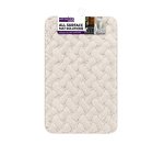 Bath Mat Plush Pattern Natural 50 80CM