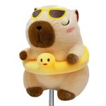 Capybara Swimming Ring Golf Club Head Cover Small Size Fits Hybird And Irons Large Size Fits Standard 460CC Driver Head Golf Dri