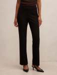 Piper Ponte Straight Leg Pants - 18 Black