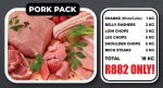 Pork Pack Avg 18KG